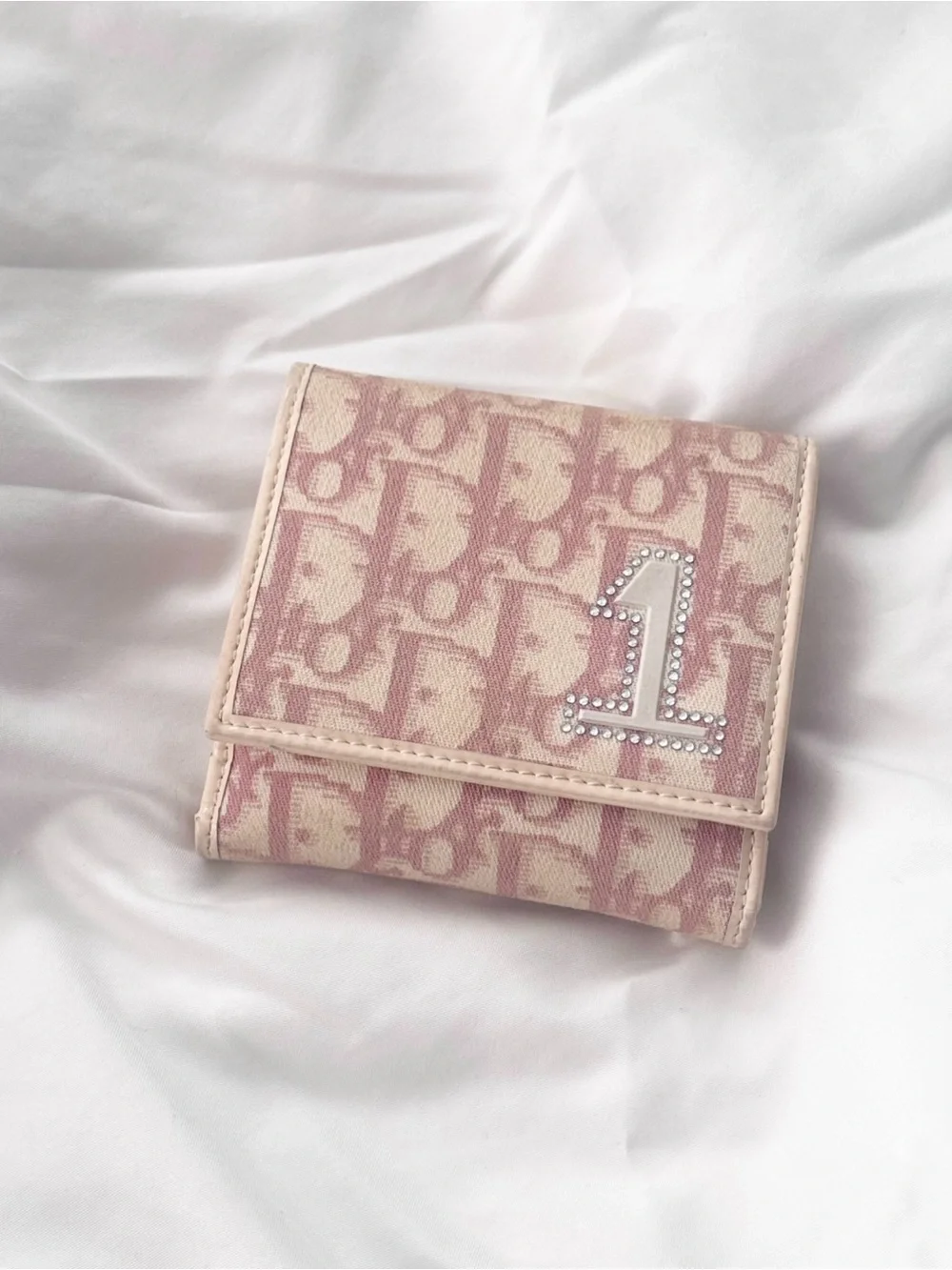 Dior Girly John Galliano Pink Trotter Vintage Wallet